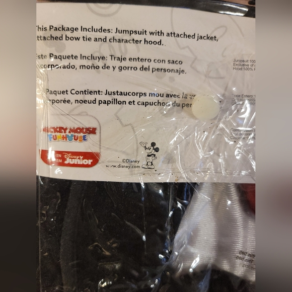 NWT DISNEY JUNIOR MICKEY MOUSE CHILD LARGE 4 TO 6 DELUXE COSTUME - Picture 6 of 16